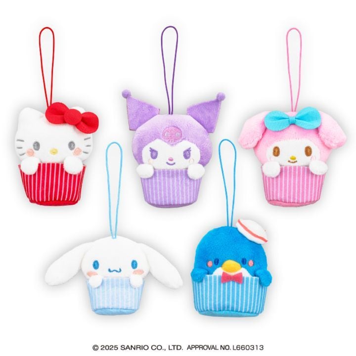 7月3週入荷予定 サンリオキャラクターズ ちらっとカップマスコット