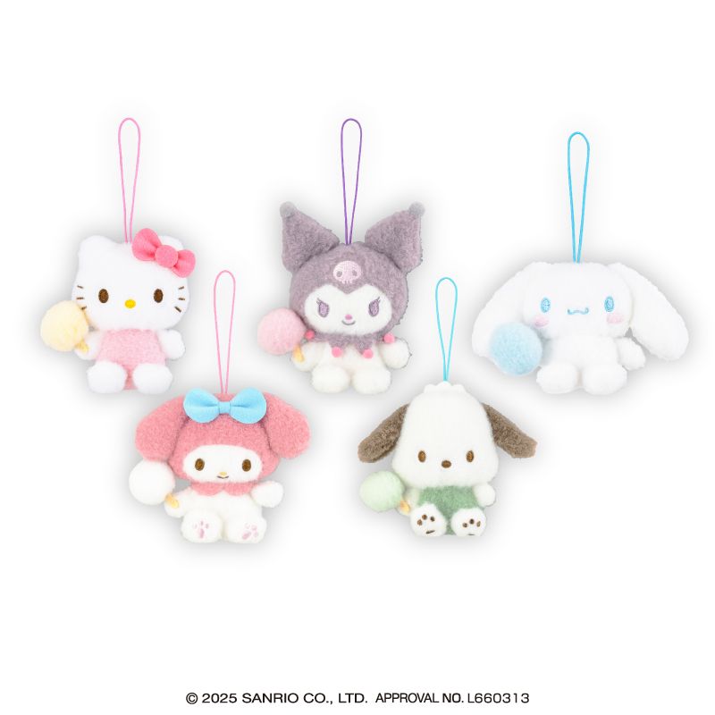 8月2週入荷予定 サンリオキャラクターズ もふっとわたあめマスコット