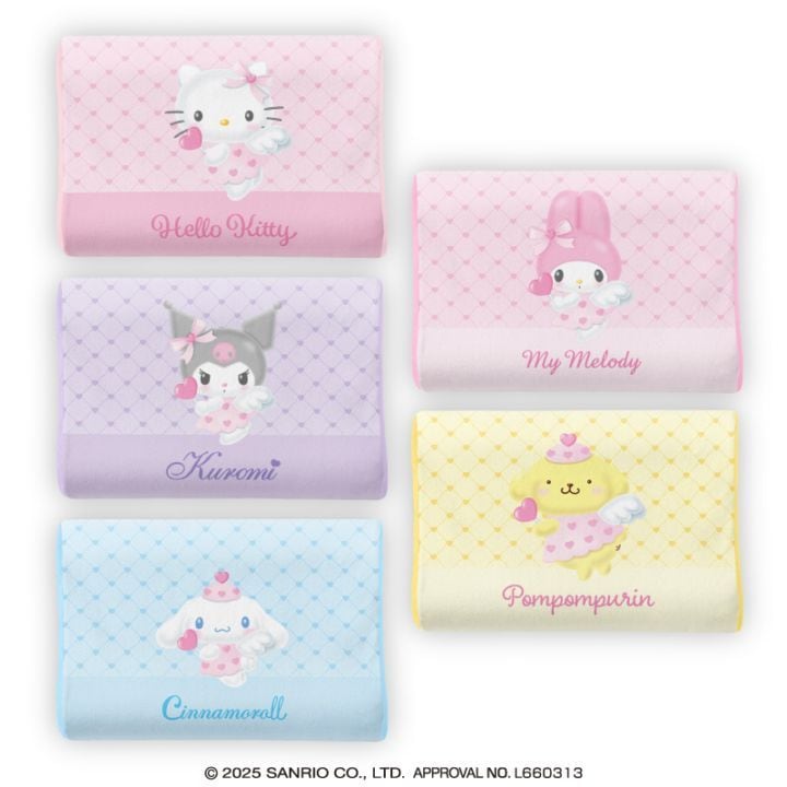 8月5週入荷予定 サンリオキャラクターズ 夢みるエンジェル低反発まくら