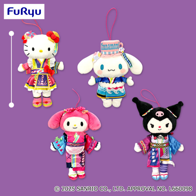 8月2週入荷予定 サンリオキャラクターズ ピューロランドコラボレーション ライブキャラぬいぐるみ