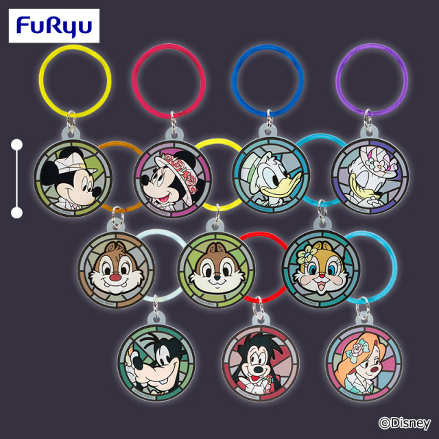 9月3週入荷予定 ミッキー＆フレンズ MASHIMASHI ステンドグラスホラーナイト ステンドグラス風ヘアゴム