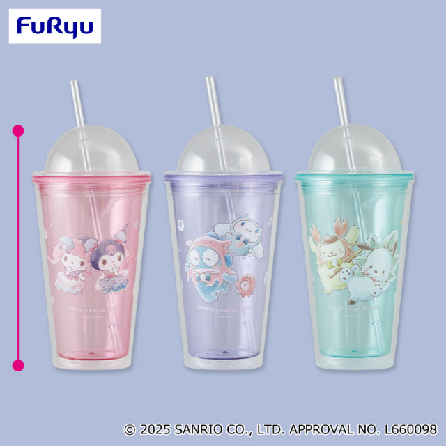 サンリオキャラクターズ ナムコdeハロウィン2025~マーメイドファンタジー~ストロー付きタンブラー