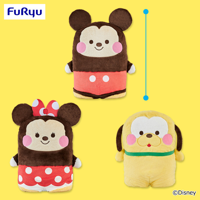 10月2週入荷予定　ミッキー＆フレンズ ならべてどーみぃふれんず おおきい！ぬいぐるみ～ミッキーマウス・ミニーマウス・プルート～