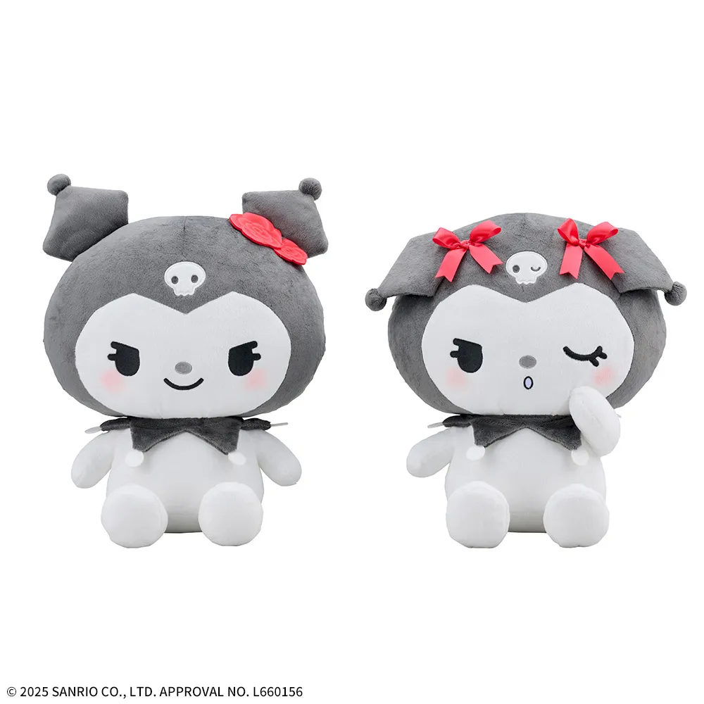 10月30日 ゆるかわサンリオキャラクターズLぬいぐるみ“クロミ”KUROMIMAGICALBLACKANDREDVer.