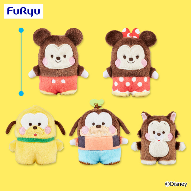 10月4週入荷予定　ミッキー＆フレンズ ならべてどーみぃふれんず マスコット！～ミッキーマウス・ミニーマウス・プルート・グーフィー・フィガロ～