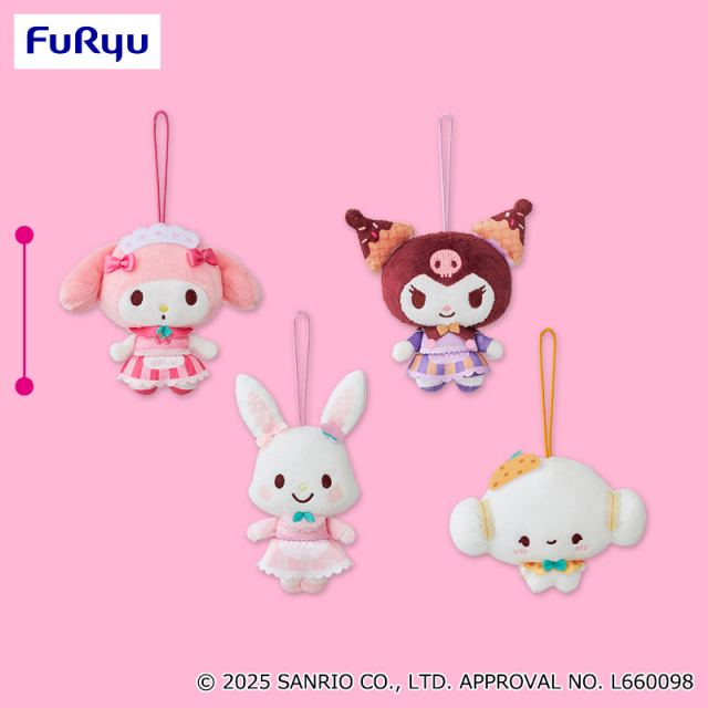 10月3週入荷予定 サンリオキャラクターズ パフェデザインマスコット~ガールズ~