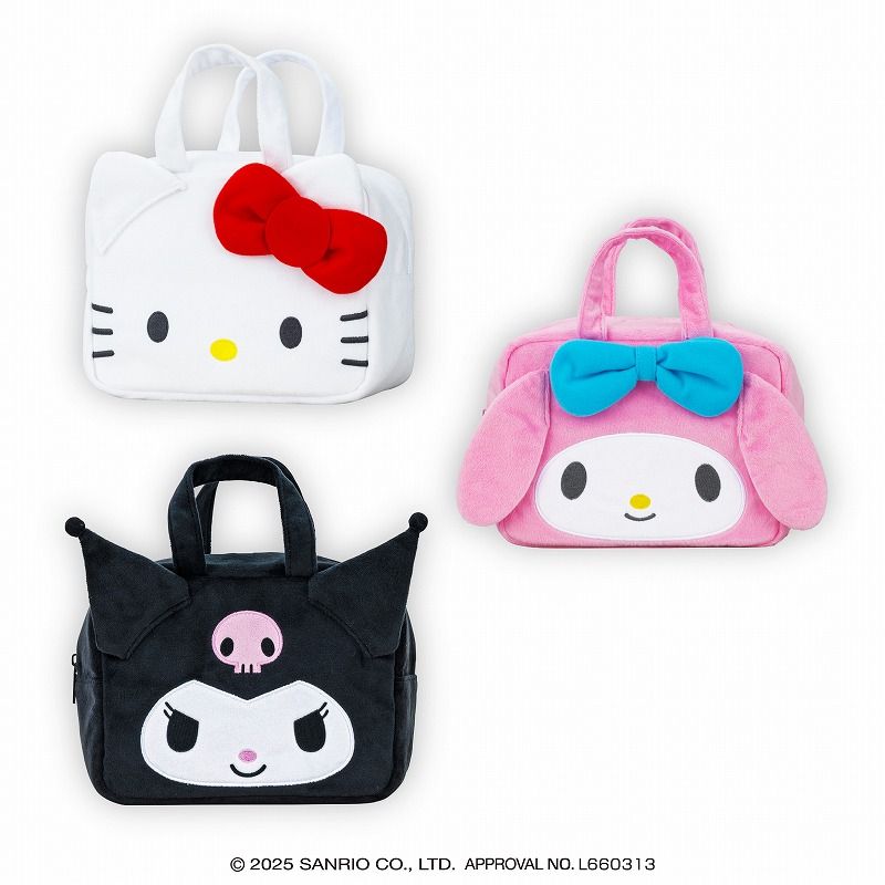 10月4週入荷予定 サンリオキャラクターズ フェイスふわふわバッグ