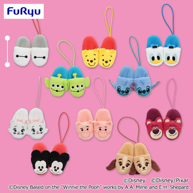 11月4週入荷予定 ディズニー/ピクサーキャラクター ふわふわスリッパマスコット