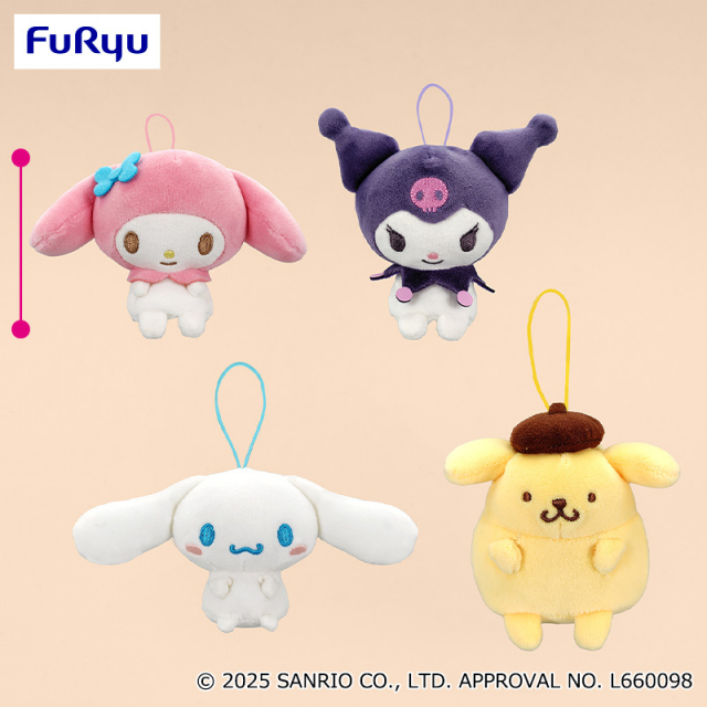 11月3週入荷予定 サンリオキャラクターズ もちっともちあげマスコット