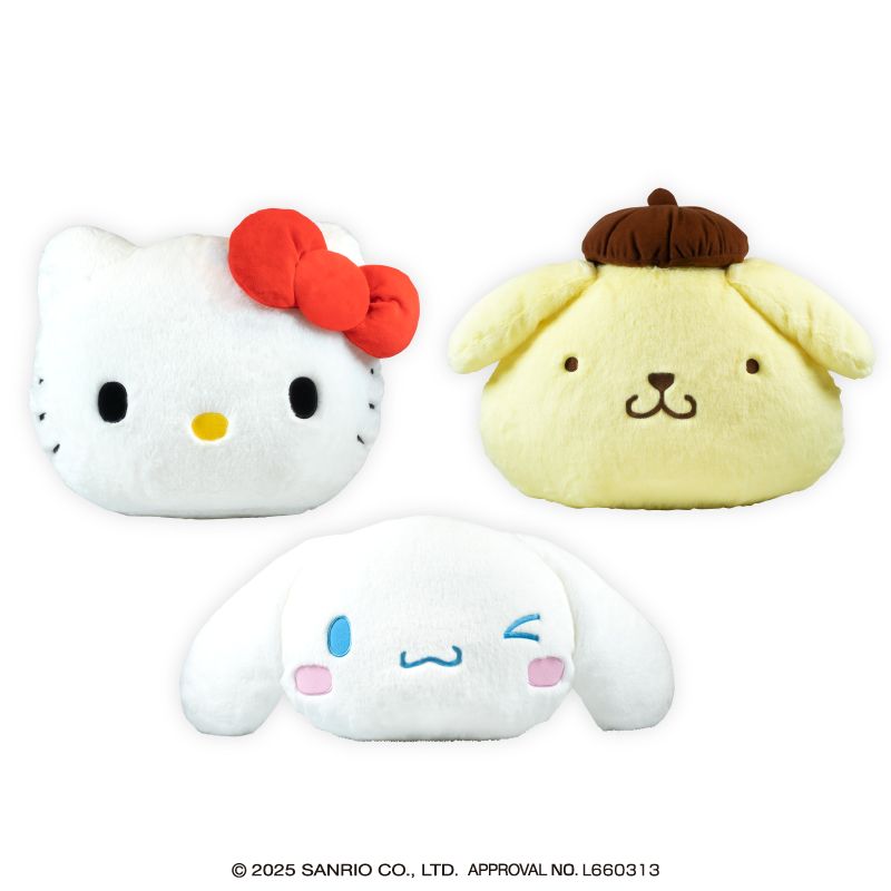 11月3週入荷予定 サンリオキャラクターズ 顔デカクッション7