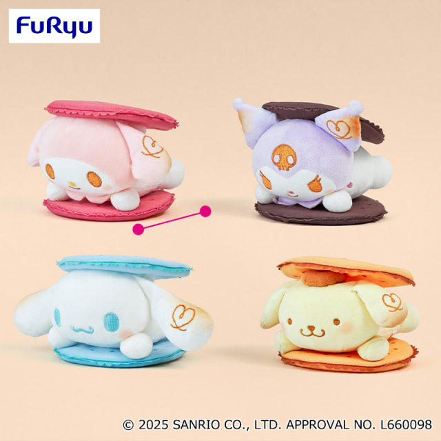 12月2週入荷予定 サンリオキャラクターズ ましゅまるむなりきりスモア！ぬいぐるみ