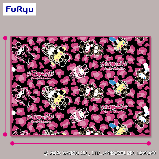 12月2週入荷予定 サンリオキャラクターズ ギャルらび♡大きな毛布