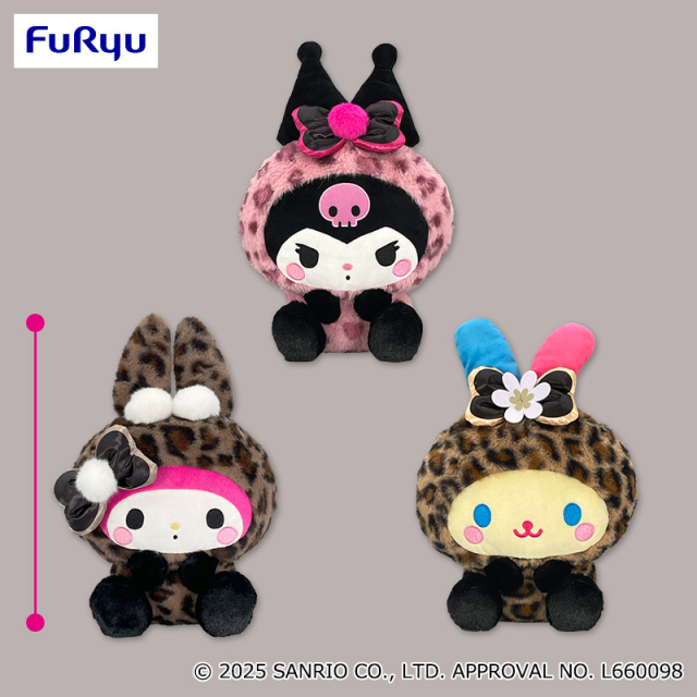 12月2週入荷予定 サンリオキャラクターズ ギャルらび♡BIGぬいぐるみ～チャーミーキティ・シナモロール・ポムポムプリン～