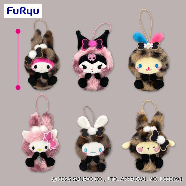 12月4週入荷予定 サンリオキャラクターズ ギャルらび♡マスコット