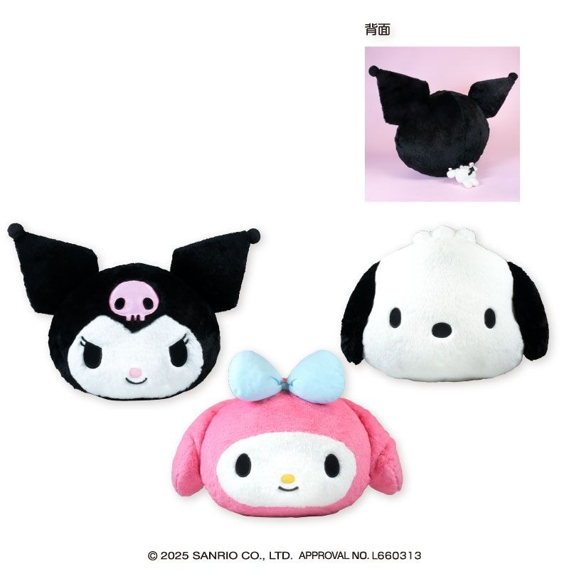 12月1週入荷予定 サンリオキャラクターズ 顔デカクッション8