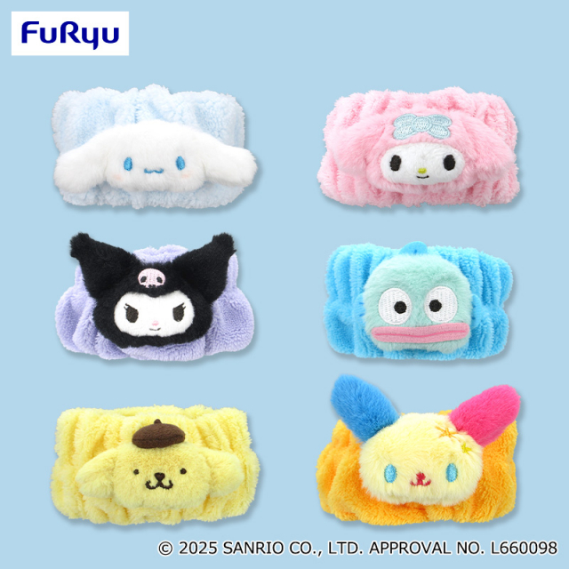 1月2週入荷予定 サンリオキャラクターズ ぴょこきゅん吸水リストバンド