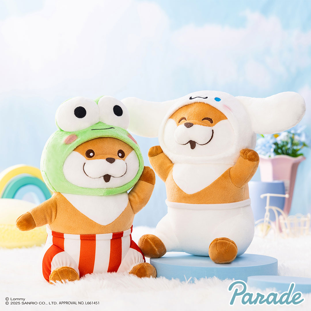 1月中旬入荷予定 可愛い嘘のカワウソ×サンリオキャラクターズ BIGぬいぐるみ③