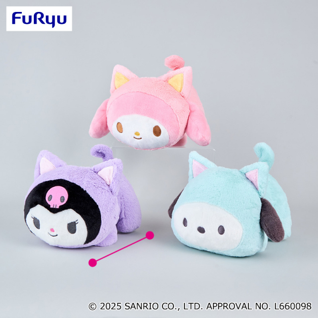 1月3週入荷予定 サンリオキャラクターズ にゃんぐるみBIGぬいぐるみ~クロミ・マイメロディ・ポチャッコ~