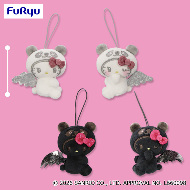 2月1週入荷予定 パンダ ハローキティ こあくま×てんしマスコット