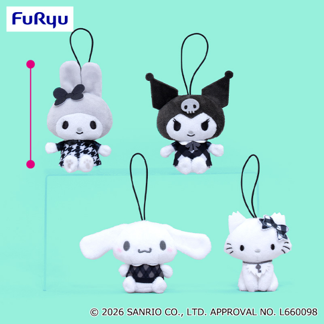 月3週入荷予定 サンリオキャラクターズ モノトーンマスコット