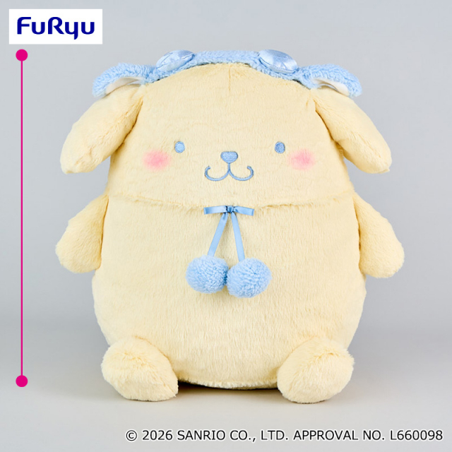 2月4週入荷予定 ポムポムプリン Fluffy sheep 超BIGぬいぐるみ