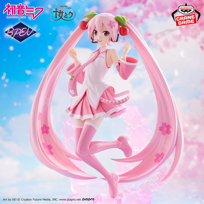 4月28日（火）桜ミク BANPRESTO EVOLVE 桜ミクフィギュア