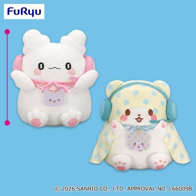 3月1週入荷予定 サンリオキャラクターズ ぽよよんえあぽ~とBIGぬいぐるみ~はなまるおばけ・まるもふびより~