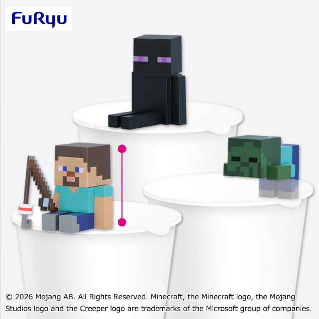 3月3週入荷予定 マインクラフト ぬーどるストッパーフィギュアぷち