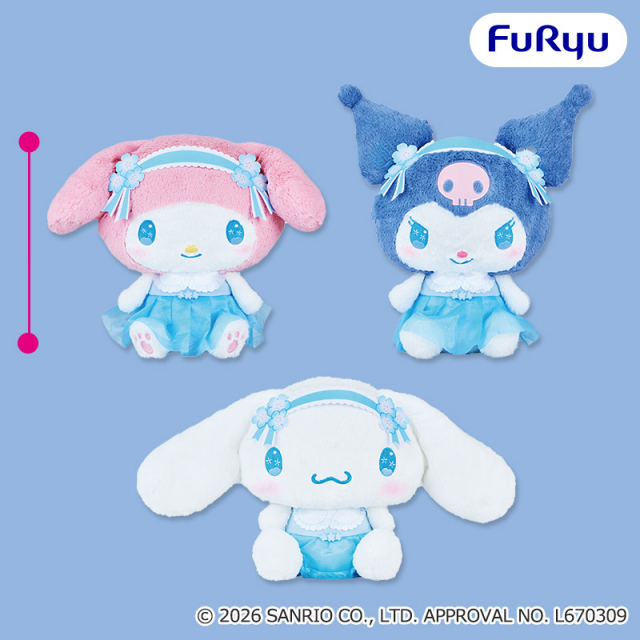 5月3週入荷予定　サンリオキャラクターズ ネモフィラBIGぬいぐるみ