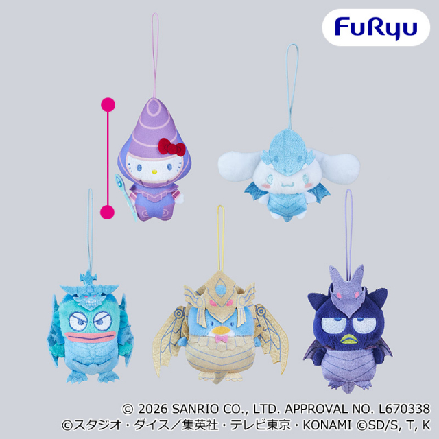 5月3週入荷予定　遊☆戯☆王デュエルモンスターズ×サンリオキャラクターズ マスコットvol.1